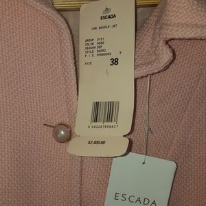 Escada long coat jacket